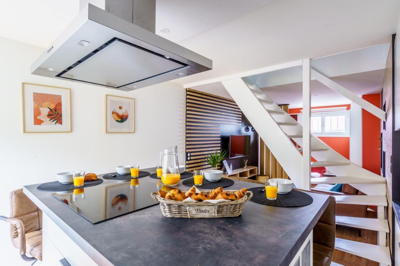 Ilbetea - Ideal Couple - Duplex Tout Confort - Plage A 400 M - Parking Saint-Jean-de-Luz Luaran gambar